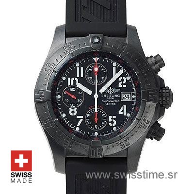 Breitling Avenger Skyland Blacksteel | Luxury Replica Watch