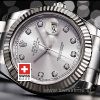 Rolex Datejust II SS Silver Diamonds-1461