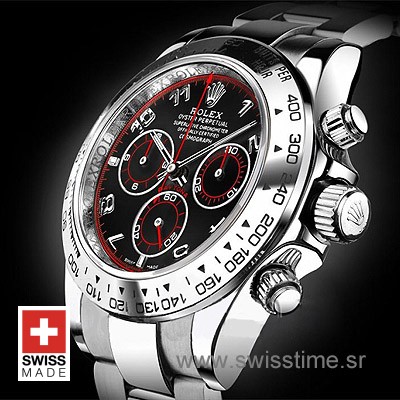 Rolex Daytona Cosmograph Black Dial | Swiss Replica Watch