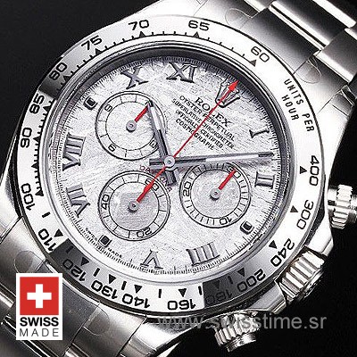 Rolex Daytona SS Meteorite Swiss Replica 40mm