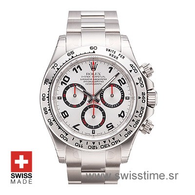 Rolex Oyster Perpetual Cosmograph Daytona White Swisstime