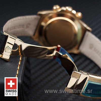 Rolex Cosmograph Daytona Gold Black Dial | Swisstime Watch