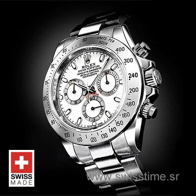 Rolex Daytona Cosmograph White Dial | Exact Replica Watch