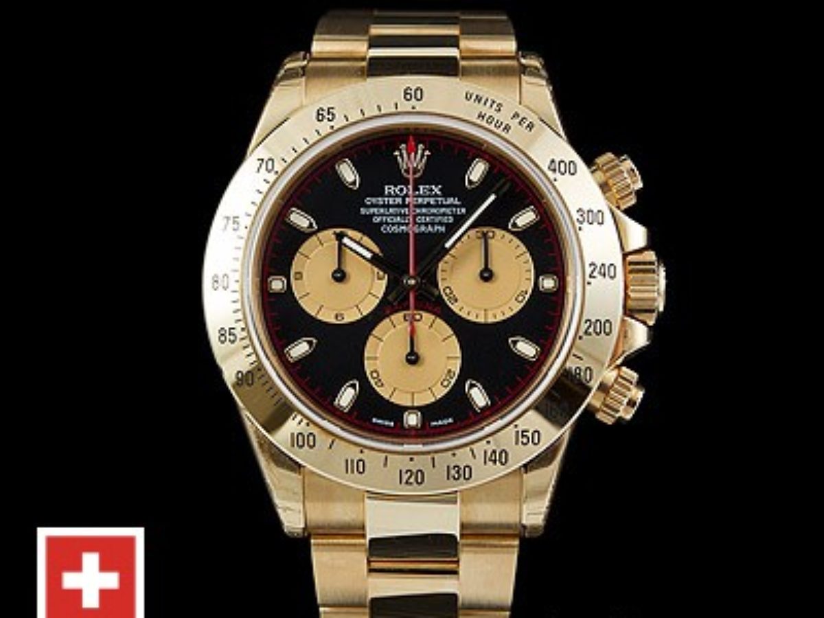 Rolex Cosmograph Daytona Gold Blue Dial 