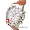 Rolex Daytona Leather Strap Diamond Dial | Swisstime Watch