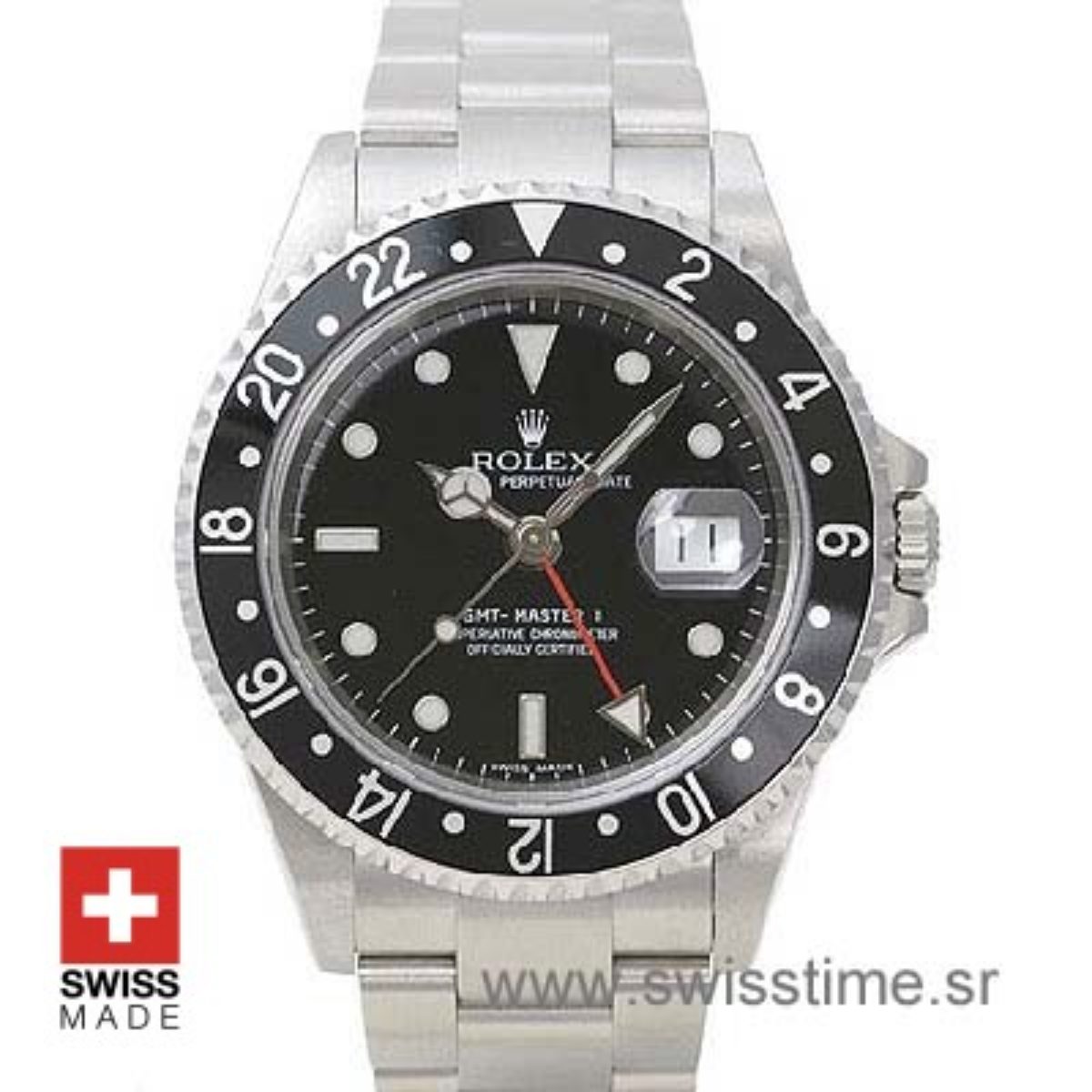 Buy Rolex GMT Master II Black Dial | Luxury Replica Watch