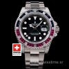 Rolex GMT Master II Blue-Red Ruby SS-1080