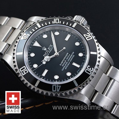 Rolex Oyster Perpetual Submariner Black | Swisstime Watch