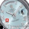 Rolex Day Date II Blue Roman Diamonds Dial | Swisstime Watch