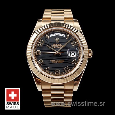 Rolex day date wave dial hotsell