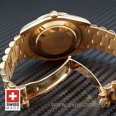 Rolex Day-Date II Gold Wave-1159