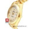 Rolex Day-Date II Gold White Arabic-1164