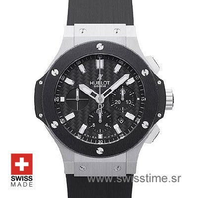 Hublot Big Bang Evolution SS Black Bezel