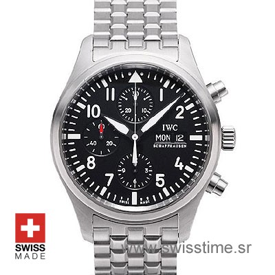 IWC Schaffhausen Pilot Chronograph 42mm | Swisstime Watch