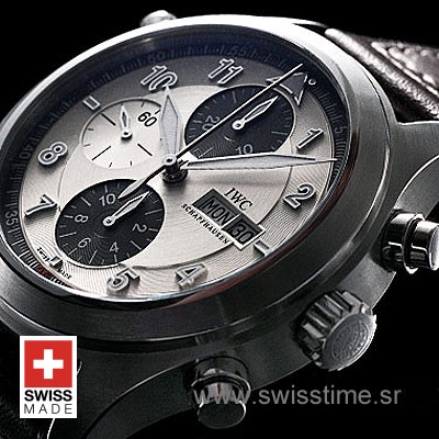 IWC Pilot Spitfire Double Chronograph | Swiss Replica Watch