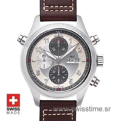 IWC Pilot Spitfire Double Chronograph | Swiss Replica Watch