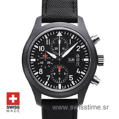 IWC Pilot Chronograph Top Gun Ceramic | Swisstime Watch