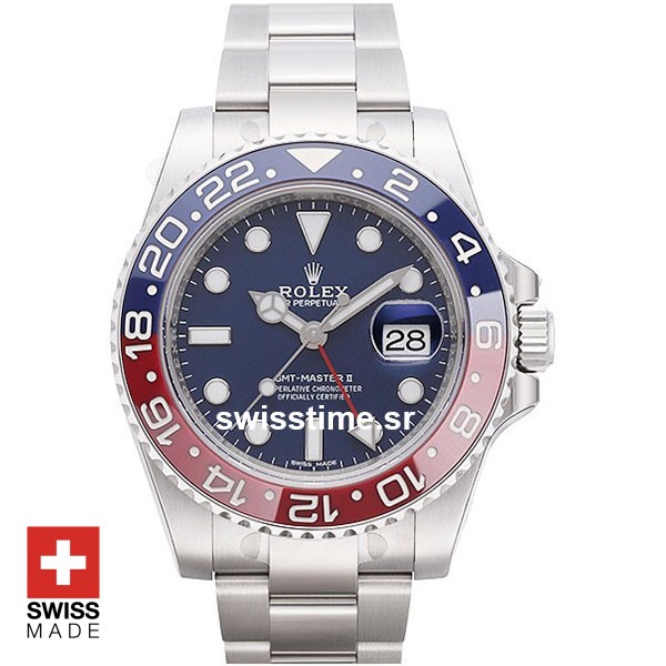 Rolex Gmt Master 2 Pepsi Bezel | Jubilee Bracelet Replica watch