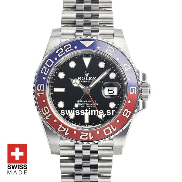 Rolex Gmt Master 2 Pepsi Bezel | Jubilee Bracelet Replica watch