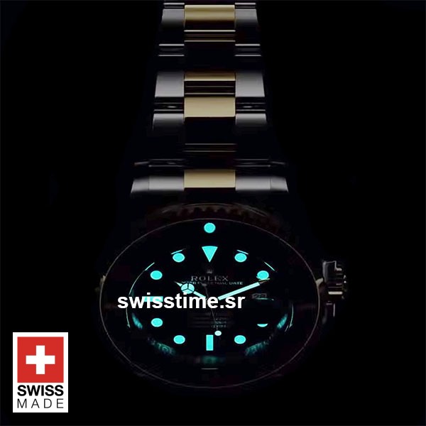 Rolex Sea Dweller Two Tone | 904L Steel & Gold Replica Watch