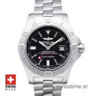 Breitling Avenger II Seawolf Black dial | Swisstime Replica Watch