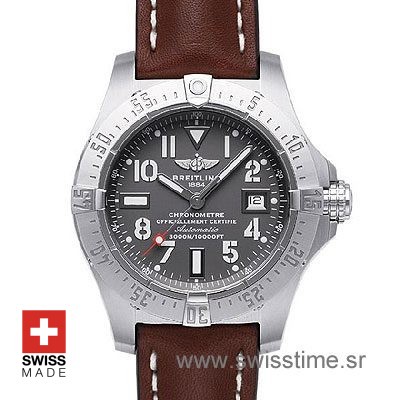 Breitling Avenger Seawolf Leather Strap | Swiss Replica Watch