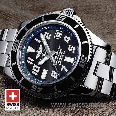 Breitling Superocean II 42mm Blue | Swiss Time Replica Watch