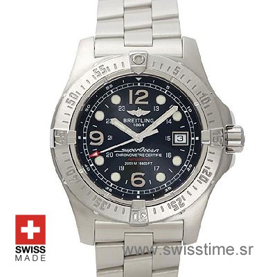 Breitling Superocean Steelfish A17360 | Blue Dial Replica Watch