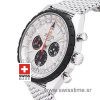 Breitling Navitimer Chrono Matic 49 Silver White Replica Watch