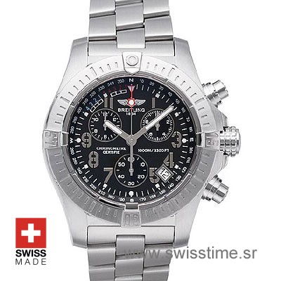 Breitling Avenger Seawolf Chrono SS Black