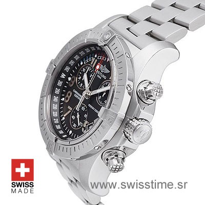 Breitling Avenger II Seawolf Black dial | Swisstime Replica Watch