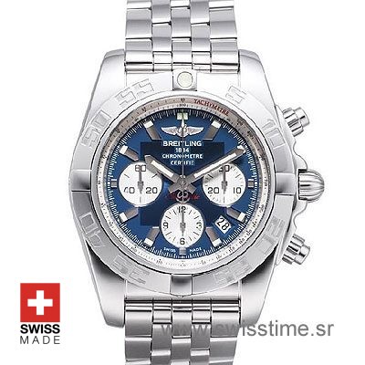 Breitling Chronomat B01 SS Blue
