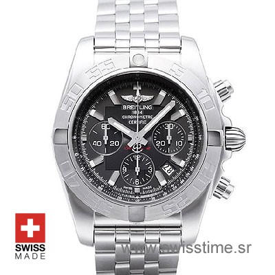 Breitling Chronomat B01 SS Black