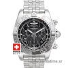 Breitling Chronomat B01 44 Roman Black Dial | Swisstime Watch