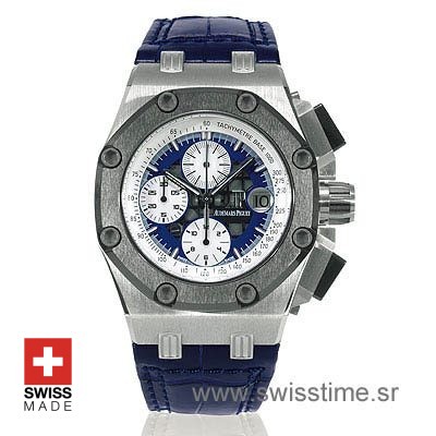Audemars Piguet Royal Oak Offshore Rubens Barrichello Titanium Blue