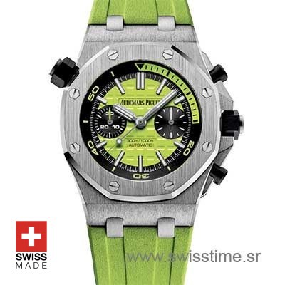 Audemars Piguet Royal Oak Offshore Diver Green | Swisstime