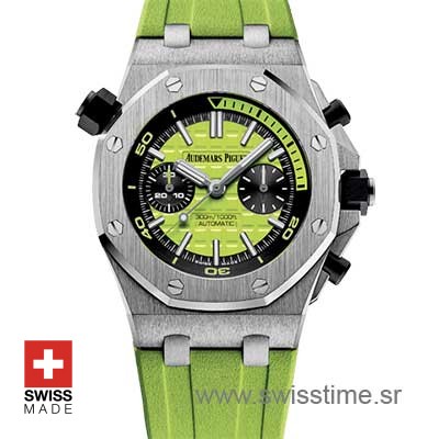 Audemars Piguet Royal Oak Offshore Diver Green | Swisstime