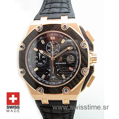 Audemars Piguet Juan Pablo Montoya Rose Gold Replica Watch