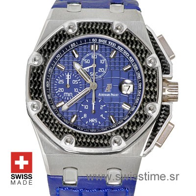 Audemars Piguet Juan Pablo Montoya Titanium Blue | Swisstime