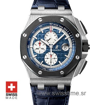 Audemars Piguet Royal Oak Offshore Platinum Blue | Swisstime