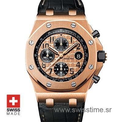 Audemars Piguet Royal oak Offshore 18k Rose Gold | Swisstime