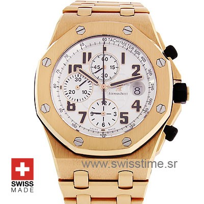 Audemars piguet royal oak offshore rose gold replica on sale
