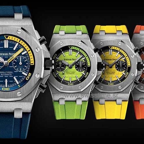 Audemars Piguet Diver chronograph color swiss Replica watches