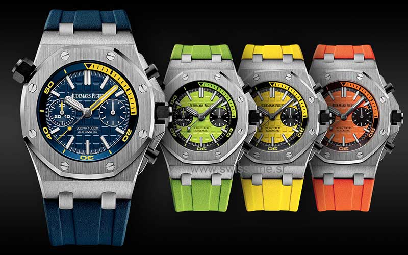 Audemars Piguet Diver chronograph color swiss Replica watches