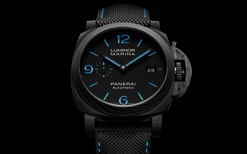 Panerai Luminor Marina Blue Carbotech 1661 Review Swisstime