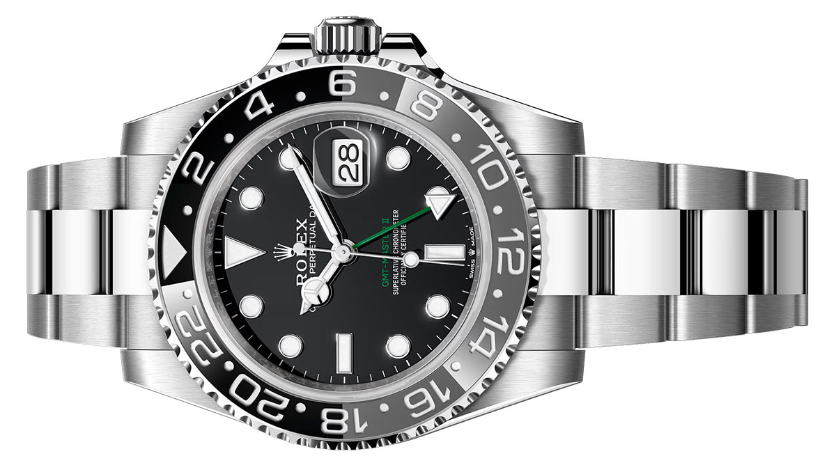 2024 New Rolex Models Swiss Replica Supeclones by Swisstime1.sr. Rolex GMT Master II 126710GRNR Oyster