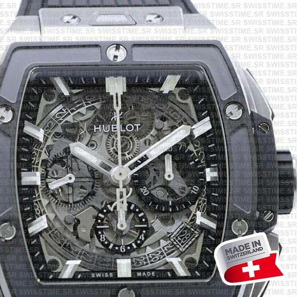 Hublot Spirit Of Bing Bang Titanium Ceramic Bezel Rubber 42mm Ref:642.nm.0170.rx Swiss Made Replica Super Clone