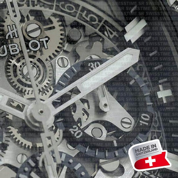 Hublot Spirit Of Bing Bang Titanium Ceramic Bezel Rubber 42mm Ref:642.nm.0170.rx Swiss Made Replica Super Clone