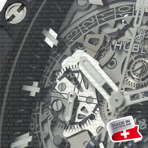 Hublot Spirit Of Bing Bang Titanium Ceramic Bezel Rubber 42mm Ref:642.nm.0170.rx Swiss Made Replica Super Clone