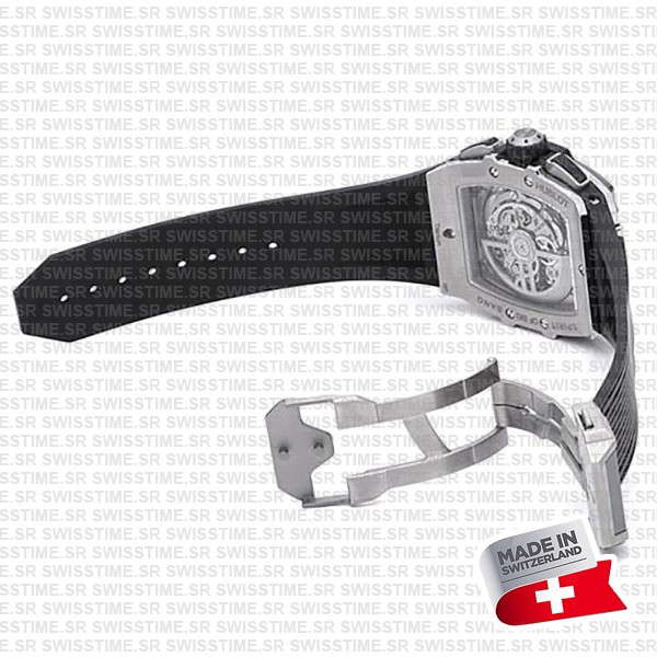 Hublot Spirit Of Bing Bang Titanium Ceramic Bezel Rubber 42mm Ref:642.nm.0170.rx Swiss Made Replica Super Clone